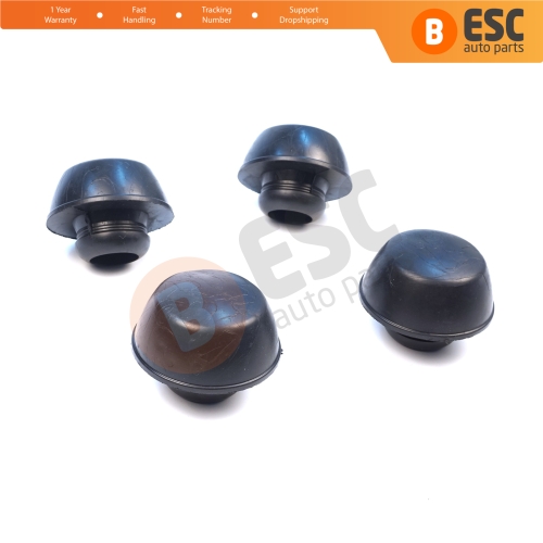 4 Pieces Jack Mount Lift Point Support Rubber Plug Pad Cap for Mercedes 190 190E 190D W201 1982-1993