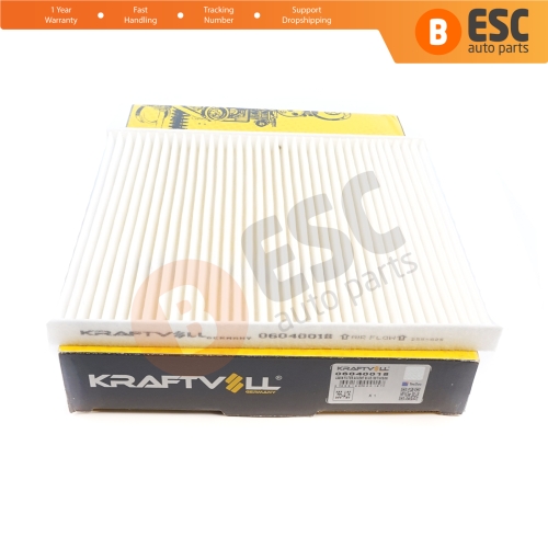 Cabin Air Particulate Pollen Filter Genuine KRAFTVOLL 06040018 for Hyundai Tucson JM ix35 LM Genesis MK1 2 Accent MK4 RB Veloster FS i40 VF