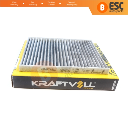 Cabin Air Particulate Pollen Carbon Filter Genuine KRAFTVOLL 06040180 for Hyundai Tucson JM ix35 LM Genesis MK1 2 Accent MK4 RB Veloster FS i40 VF