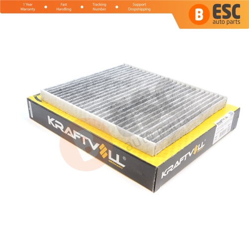 Cabin Air Particulate Pollen Carbon Filter Genuine KRAFTVOLL 06040180 for Hyundai Tucson JM ix35 LM Genesis MK1 2 Accent MK4 RB Veloster FS i40 VF