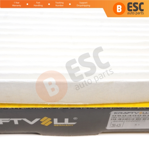 Cabin Air Particulate Pollen Filter Genuine KRAFTVOLL 06040058 for Ford C-Max Focus MK2 3 Galaxy MK2 3 Kuga MK1 2 Mondeo MK4 S-Max MK1 Transit Connect V408