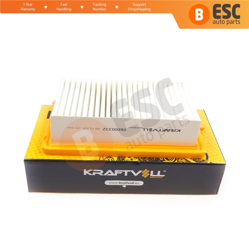 Air Insert Filter Genuine KRAFTVOLL 06010332 for Renault Kaptur HA Arkana MK1 Clio MK5 Captur MK2