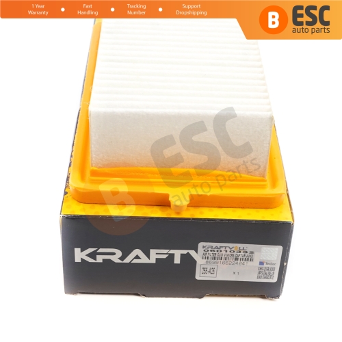 Air Insert Filter Genuine KRAFTVOLL 06010332 for Renault Kaptur HA Arkana MK1 Clio MK5 Captur MK2