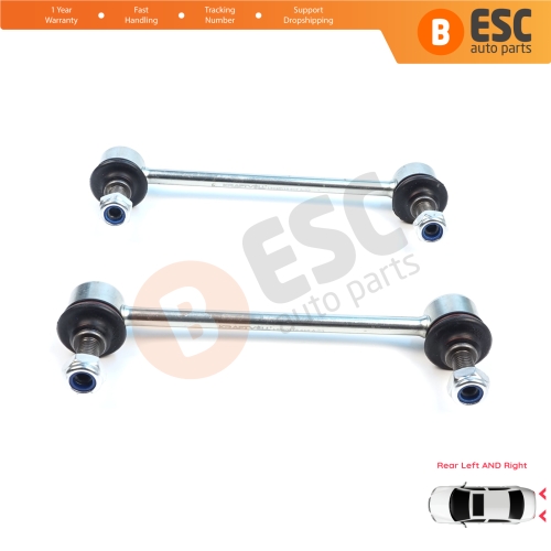 2 Pieces Rear Sway Bar Stabilizer Link Set for Hyundai i30 MK1 FD Elantra MK4 HD Kia Ceed 1 2 ED JD 555301H000