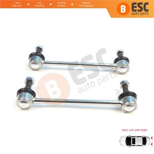2 Pieces Rear Sway Bar Stabilizer Link Set for Hyundai i30 MK1 FD Elantra MK4 HD Kia Ceed 1 2 ED JD 555301H000