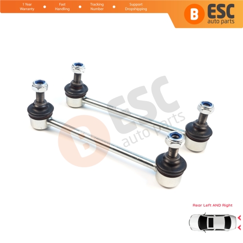 2 Pieces Rear Sway Bar Stabilizer Link Set for Hyundai i30 MK1 FD Elantra MK4 HD Kia Ceed 1 2 ED JD 555301H000