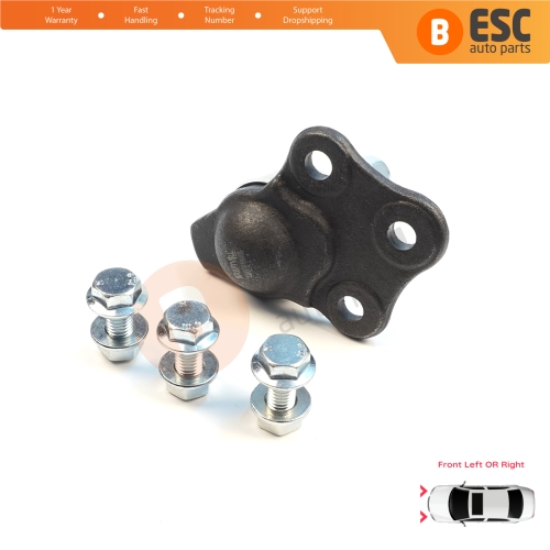 1 Piece Front Axle Lower Control Arm Outer Guide Joint Ball for Renault Dacia Duster MK1 HS 2010-2018 401602308R
