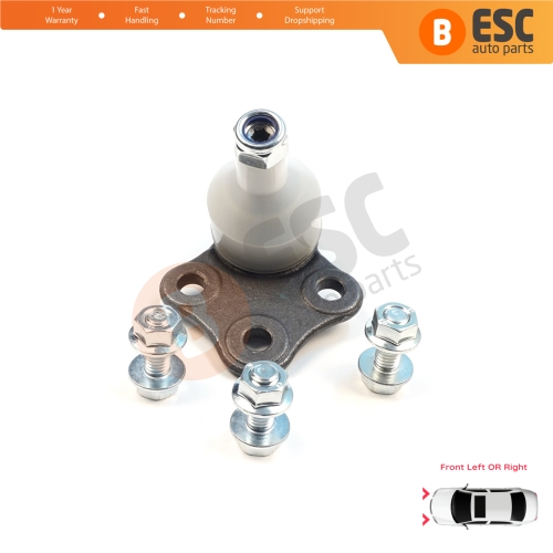 1 Piece Front Axle Lower Control Arm Outer Guide Joint Ball for Renault Dacia Duster MK1 HS 2010-2018 401602308R