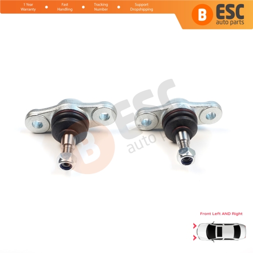 2 Pieces Front Axle Joint Ball Left and Right for Hyundai Elantra MK4 HD Avante i30 MK1 2 FD GD Kia Carens 2 UN Ceed 1 ED Cerato 2 Forte TD Magentis 2 MG Optima Lotze Shuma  517600Q000