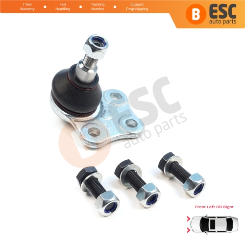 1 Piece Front Axle Joint Ball Left or Right for Renault Megane MK3 CC Scenic Grand MK3 Fluence 401609060R