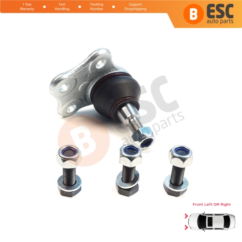 1 Piece Front Axle Joint Ball Left or Right for Renault Megane MK3 CC Scenic Grand MK3 Fluence 401609060R