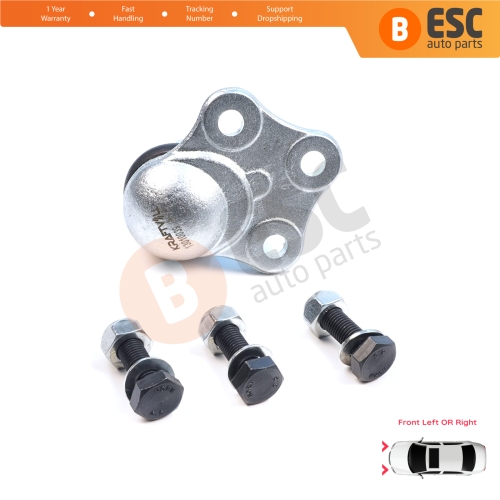 1 Piece Front Axle Joint Ball Left or Right for Renault Megane MK3 CC Scenic Grand MK3 Fluence 401609060R