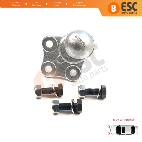 1 Piece Front Axle Joint Ball Left or Right for Renault Megane MK3 CC Scenic Grand MK3 Fluence 401609060R