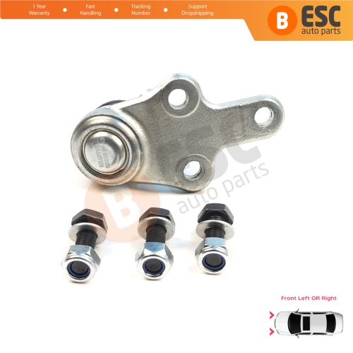 1 Piece Front Axle Joint Ball Left or Right for Ford Focus MK2 C-Max DM2 Volvo S40 MK2 V50 C70 542 C30 533 1470387