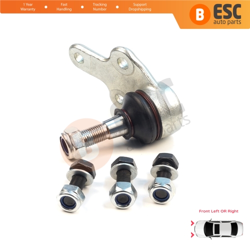 1 Piece Front Axle Joint Ball Left or Right for Ford Focus MK2 C-Max DM2 Volvo S40 MK2 V50 C70 542 C30 533 1470387
