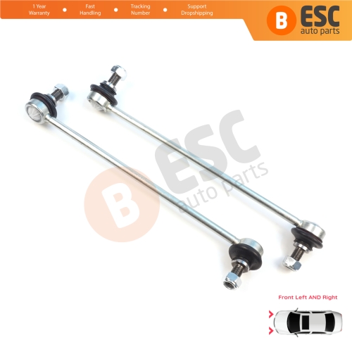 2 Pieces Front Sway Bar Stabilizer Link for Opel Vauxhall Astra G H J Insignia A Meriva B Zafira A B C 13169439 350614