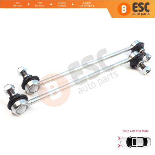 2 Pieces Front Sway Bar Stabilizer Link for Opel Vauxhall Astra G H J Insignia A Meriva B Zafira A B C 13169439 350614