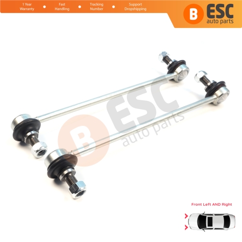 2 Pieces Front Sway Bar Stabilizer Link for Opel Vauxhall Astra G H J Insignia A Meriva B Zafira A B C 13169439 350614