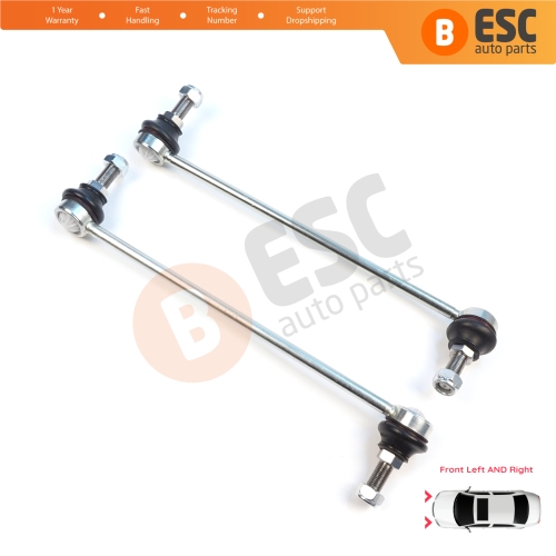 2 Pieces Front Left Right Sway Bar Stabilizer Link for Nissan Almera Altima Murano Qashqai Teana Elgrand Rogue X-Trail 546681AA0A