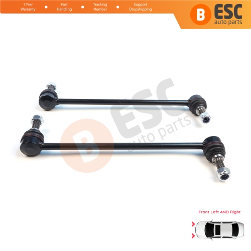 2 Pieces Front Sway Bar Stabilizer Link for Nissan Qashqai J11 Juke F15 Leaf MK1 2 NV200 Pulsar Renault Kadjar 546183NF0A