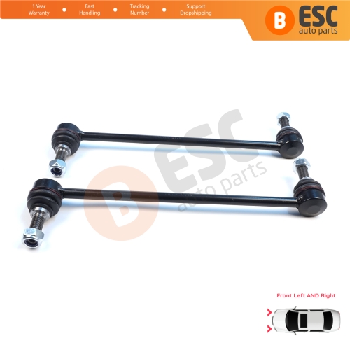 2 Pieces Front Sway Bar Stabilizer Link for Nissan Qashqai J11 Juke F15 Leaf MK1 2 NV200 Pulsar Renault Kadjar 546183NF0A