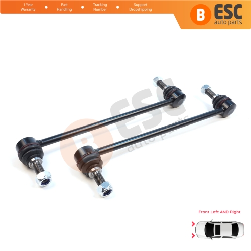 2 Pieces Front Sway Bar Stabilizer Link for Nissan Qashqai J11 Juke F15 Leaf MK1 2 NV200 Pulsar Renault Kadjar 546183NF0A