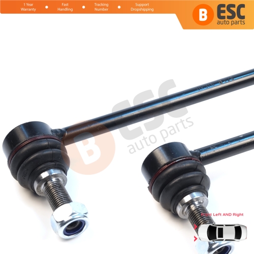 2 Pieces Front Sway Bar Stabilizer Link for Nissan Qashqai J11 Juke F15 Leaf MK1 2 NV200 Pulsar Renault Kadjar 546183NF0A