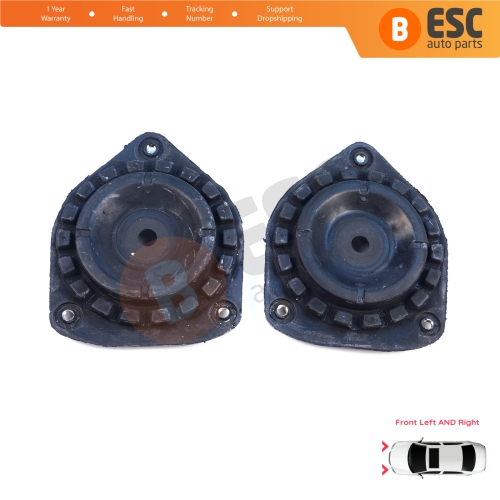 2 Pieces Front Axle Suspension Top Strut Mounting For Nissan Qashqai J10 Micra K14 Renault Clio Scenic Megane MK3 Talisman Fluence 543200001R