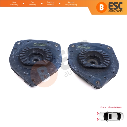 2 Pieces Front Axle Suspension Top Strut Mounting For Nissan Qashqai J10 Micra K14 Renault Clio Scenic Megane MK3 Talisman Fluence 543200001R