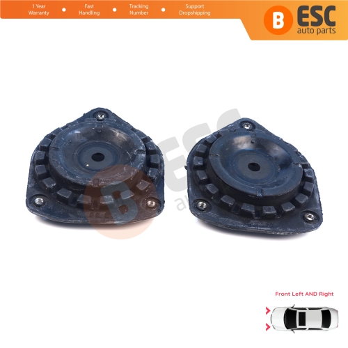 2 Pieces Front Axle Suspension Top Strut Mounting For Nissan Qashqai J10 Micra K14 Renault Clio Scenic Megane MK3 Talisman Fluence 543200001R