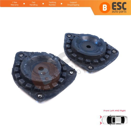 2 Pieces Front Axle Suspension Top Strut Mounting For Nissan Qashqai J10 Micra K14 Renault Clio Scenic Megane MK3 Talisman Fluence 543200001R