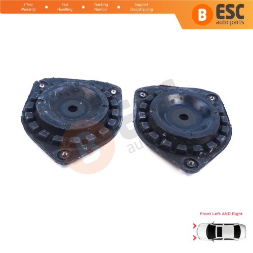 2 Pieces Front Axle Suspension Top Strut Mounting For Nissan Qashqai J10 Micra K14 Renault Clio Scenic Megane MK3 Talisman Fluence 543200001R