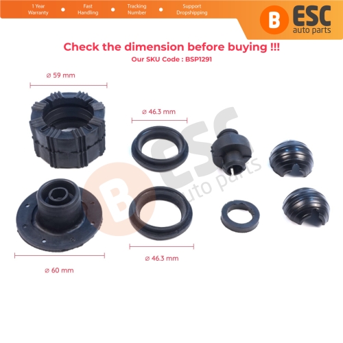 Manual Gear Lever Repair Kit for Renault 5 9 11 19 21 Clio MK1 2 3 Scenic Megane Twingo 7701464111 