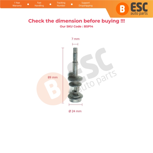 Steering Wheel Ignition Lock Barrel Cylinder Shaft Rod For BMW 3 Series E36 5 E34 E60 7 E32 E38 8 E31 X5 E53 32321095824