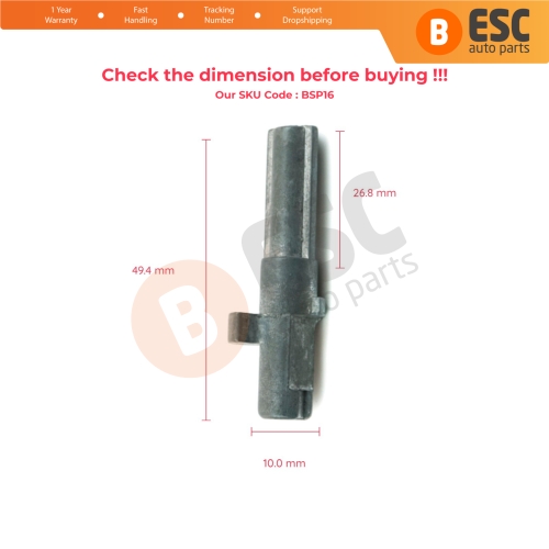 Steering Wheel Ignition Lock Barrel Cylinder Shaft Rod For Mercedes 124 W124 S124 A124 C124 1984-1993