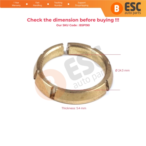 Joint Flange Tapered Ring for Audi A2 Seat Cordoba Ibiza Inca Arosa Vario VW Polo Golf Lupo Jetta Vento Caddy 084409374A 