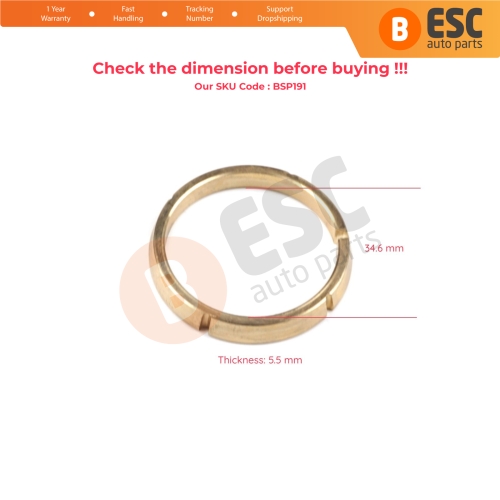 Joint Flange Tapered Ring for VW Transporter MK5 2003-2016 2.5 TDI 0A5409374