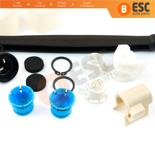 Gear Selector Linkage Rod Repair Kit for Vauxhall Opel Corsa C Combo C Meriva A Tigra TwinTop B 93183155 