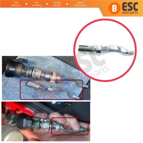 Steering Wheel Ignition Lock Barrel Cylinder Shaft Rod For Mini R50 R53 2001-2006 R52 2004-2008 Cooper One Works