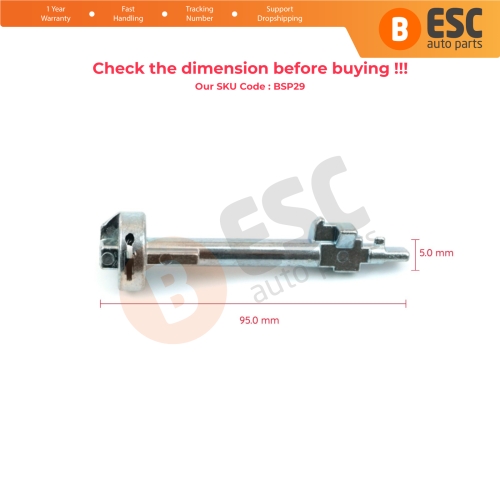 Steering Wheel Ignition Lock Barrel Cylinder Shaft Rod For Toyota Carina MK7 T21 T210 1996–2001