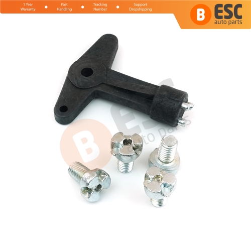 Wheel Locking Bolt Screws with Key 90495549 for Opel Vauxhall Agila Astra Vectra Zafira Calibra Corsa Tigra Kadett Omega Insignia Meriva Combo