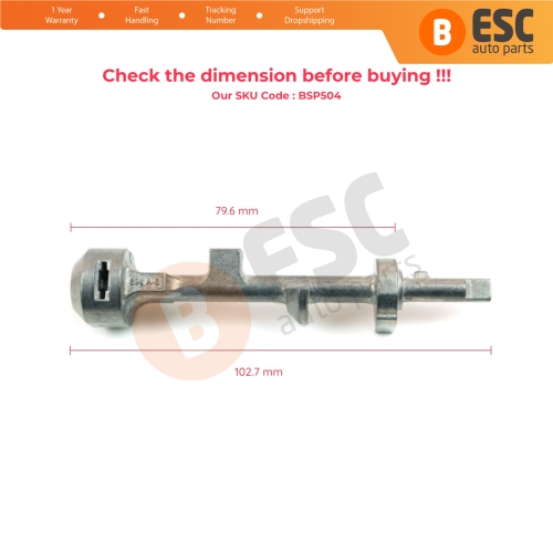 Steering Wheel Ignition Lock Barrel Cylinder Shaft Rod 898A For Toyota Avalon MK2 XX20 X2 1999–2004