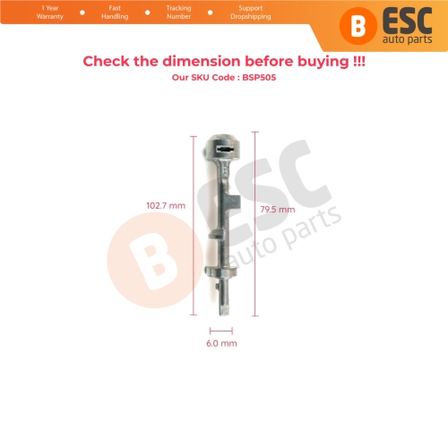 Steering Wheel Ignition Lock Barrel Cylinder Shaft Rod 898B For Toyota Avalon MK2 XX20 X2 1999–2004