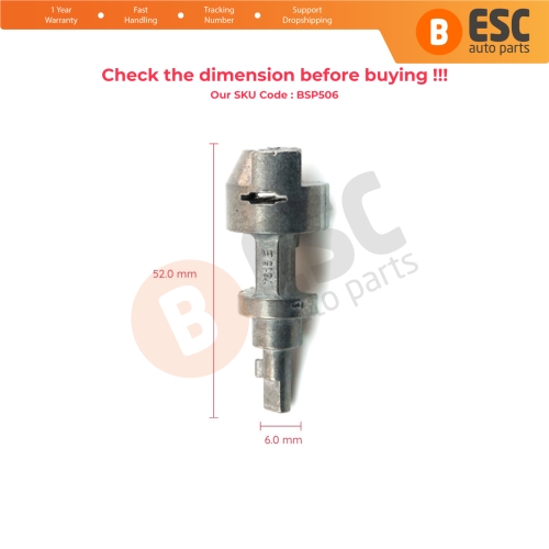 Steering Wheel Ignition Lock Barrel Cylinder Shaft Rod 7615E For Toyota 4Runner N13 Hilux N1 N2 RAV4 A1 Corolla E11 Carina Corona T21 Paseo L5 Prius W1 Sprinter E1 Tercel L3 L5