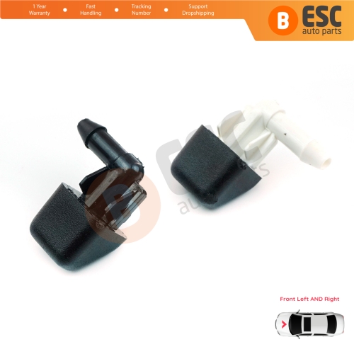 Left Rigt Front Windscreen Water Washer Nozzle Spray Jets for Renault 9  11 1981-2001 7700728063 7700728064