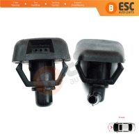 2 Pieces Front Window Wiper Water Washer Nozzle Spray Jets for Fiat Citroen Peugeot Alfa Romeo Ypsilon 735277664 6438J0 46454320 7767818   