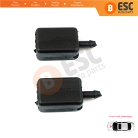 2 Pieces Front Window Wiperarm Water Washer Nozzle Spray Twin Dual Jet for Scania P G R T Series Truck Terraza Uplander Montana Relay 19120933