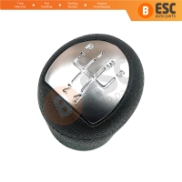 5 Speed Gear Shift Stick Knob Black Chrome For Renault Clio MK2 Megane Kangoo Twingo MK1 Logan 8200568122 