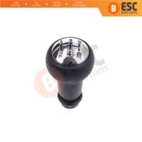 5 Speed Gear Shift Stick Knob Black Chrome For Peugeot 106 107 206 207 208 301 306 307 308 406 508 605 807 Citroen C1 C2 C3 C4 C8 2403CN