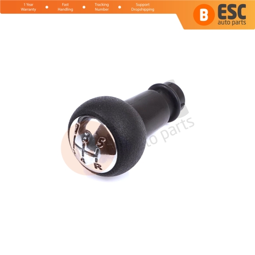 5 Speed Gear Shift Stick Knob Black Chrome For Peugeot 106 107 206 207 208 301 306 307 308 406 508 605 807 Citroen C1 C2 C3 C4 C8 2403CN